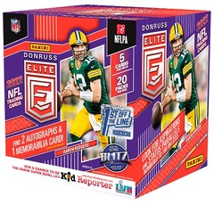 2022 Panini Donruss Elite NFL Football Hobby Box FOTL (First Off The Line)